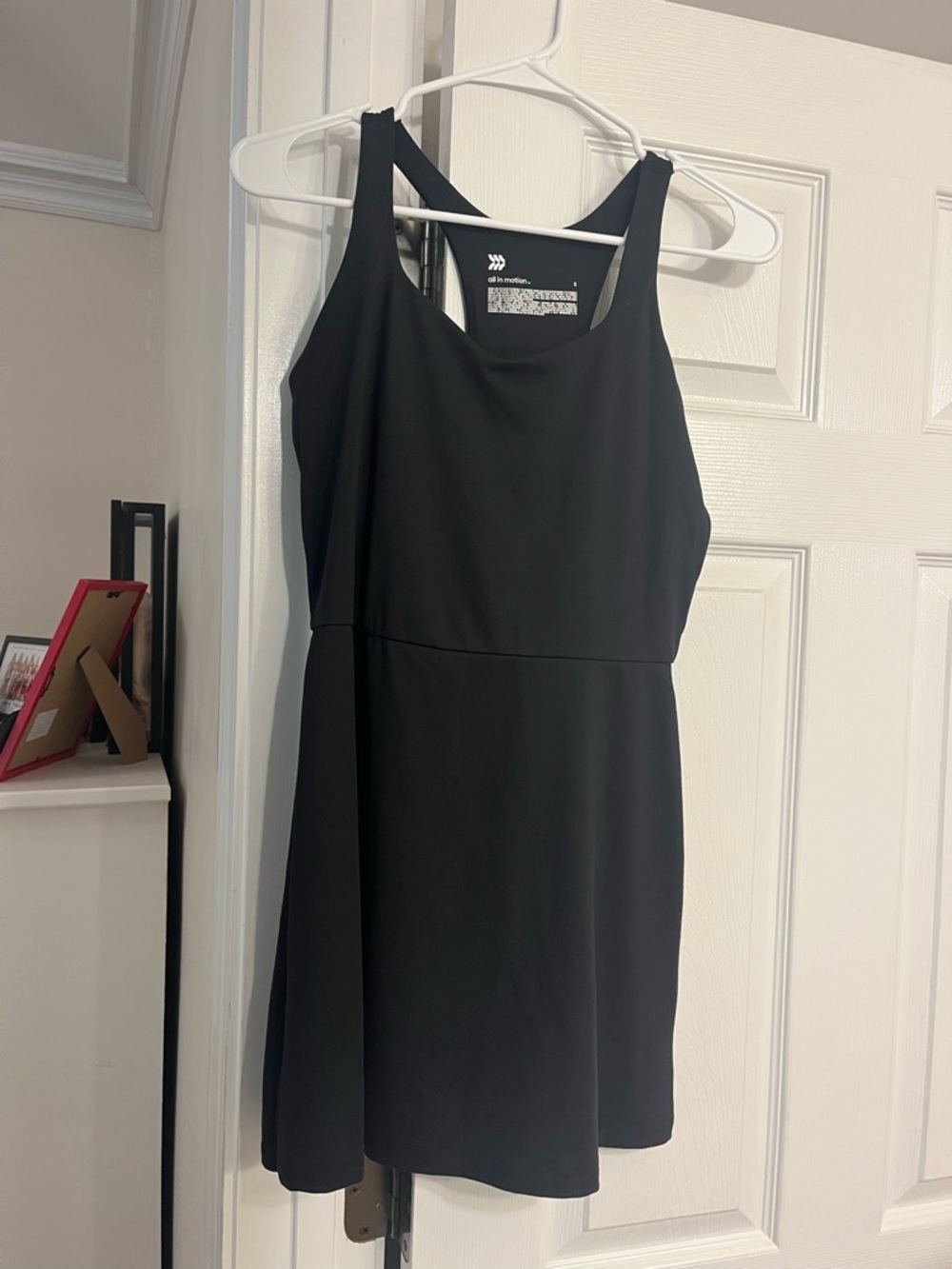 all in motion Black Tank Skater Dress